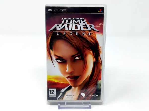 Portada de Lara Croft Tomb Raider: Legend (ESP) (Rebajado) para PSP, edición PAL España, de segunda mano