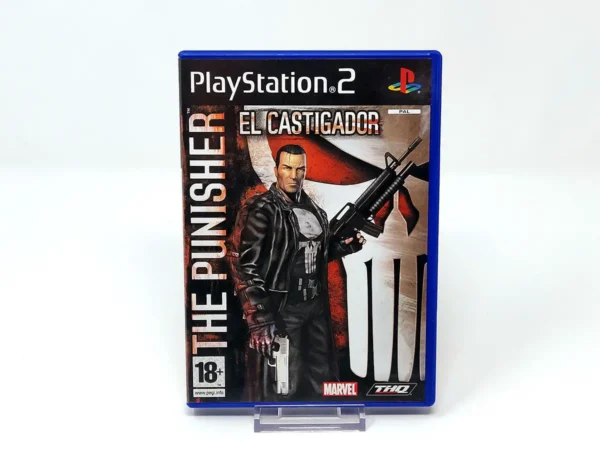 Portada de The Punisher (ESP) para PlayStation 2, edición PAL España, de segunda mano