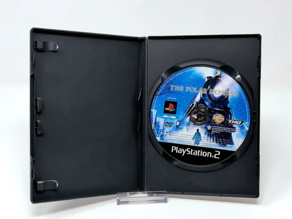 Interior del juego The Polar Express (HOL) (Rebajado) para PlayStation 2 con disco y manual
