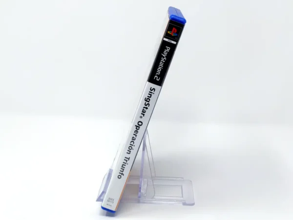 Lateral de la caja de SingStar: Operación Triunfo (ESP) para PlayStation 2