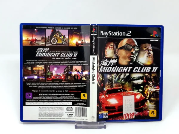Midnight Club II (ESP) (Carátula) (Rebajado) para PlayStation 2, edición PAL España, de segunda mano