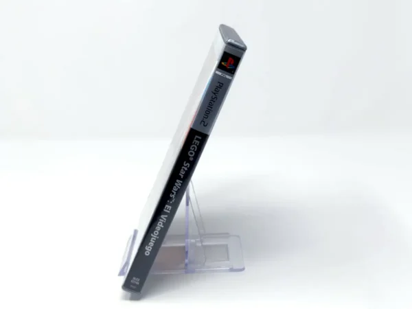 Lateral de la caja de LEGO Star Wars: El Videojuego (ESP) (Platinum) para PlayStation 2