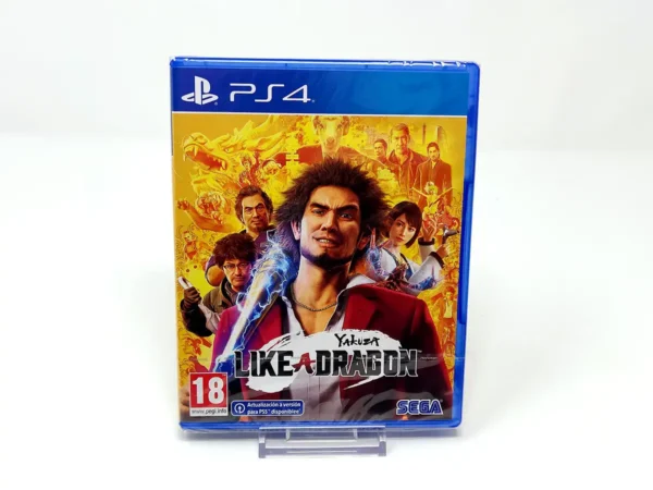 Portada de Yakuza: Like a Dragon (ESP) (Precintado) para PlayStation 4, edición PAL España, nuevo