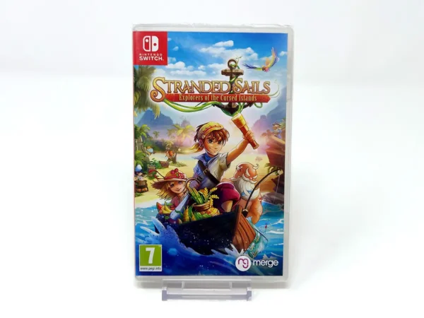 Portada de Stranded Sails: Explorers of the Cursed Islands (ESP) (Precintado) para Nintendo Switch, edición PAL España, nuevo