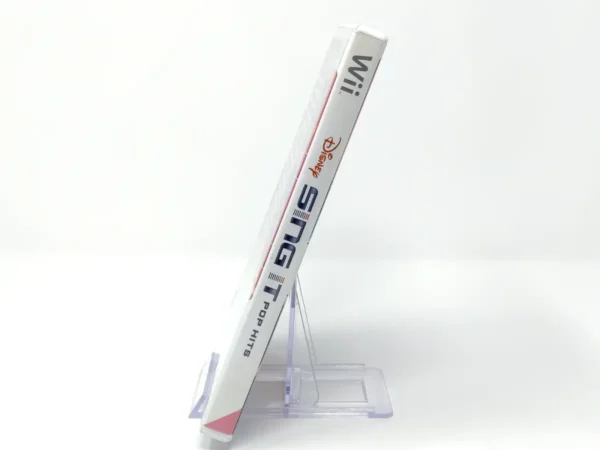 Lateral de la caja de Disney Sing It: Pop Hits (ESP) para Nintendo Wii