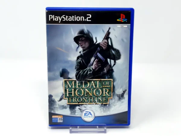 Portada de Medal of Honor: Frontline (ESP) para PlayStation 2, edición PAL España, de segunda mano
