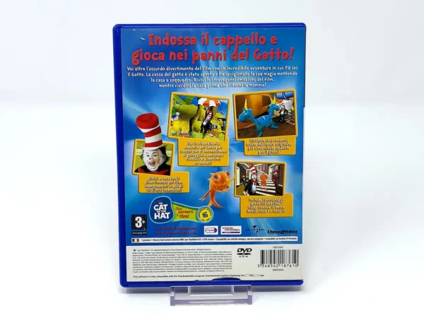Parte trasera de Il Gatto (ITA) (Rebajado) para PlayStation 2, edición PAL Italia