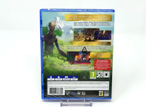 Parte trasera de Baldo the Guardian Owls (ESP) (Precintado) para PlayStation 4, edición PAL España