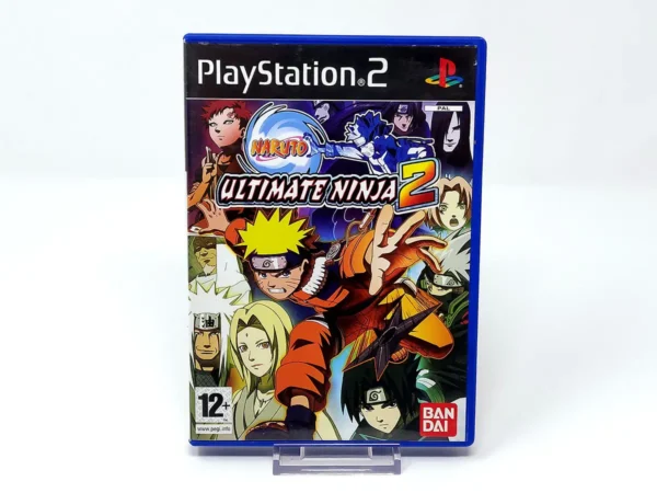 Portada de Naruto: Ultimate Ninja 2 (ESP) (Rebajado) para PlayStation 2, edición PAL España, de segunda mano