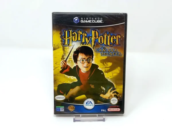 Portada de Harry Potter y la Cámara Secreta (ESP) (Precintado) para Nintendo GameCube, edición PAL España, de segunda mano
