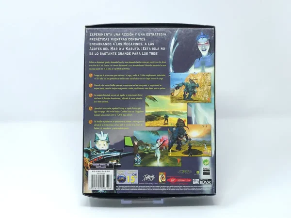 Interior del juego Giants: Citizen Kabuto (ESP) (Rebajado) para PC con disco y manual