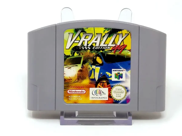 V-Rally: Edition 99 (ESP) (Cartucho) para Nintendo 64, edición PAL España, de segunda mano