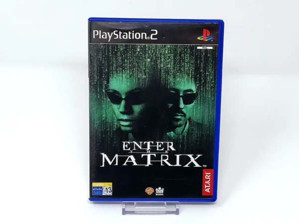 Portada de Enter the Matrix (ESP) para PlayStation 2, edición PAL España, de segunda mano
