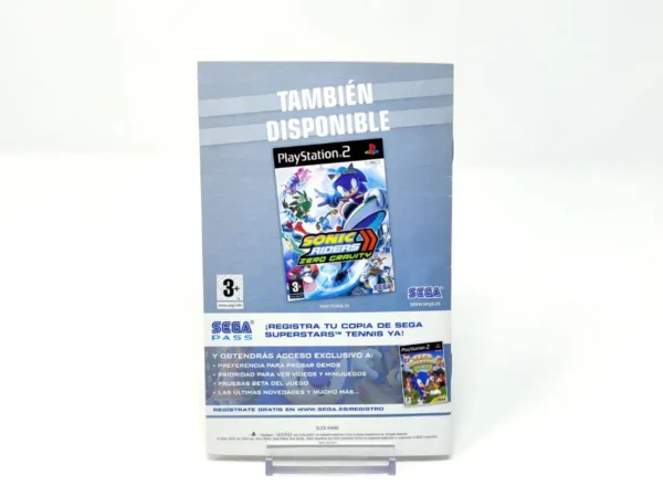 Sega Superstars Tennis (ESP) (Manual) para PlayStation 2, edición PAL España, de segunda mano
