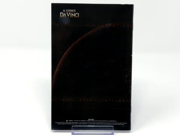Il Codice Da Vinci (ITA) (Manual) para PlayStation 2, edición PAL Italia, de segunda mano