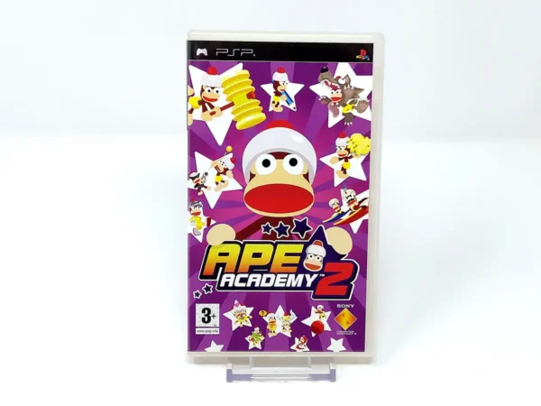 Portada de Ape Academy 2 (ESP) (Promo) para PSP, edición PAL España, de segunda mano