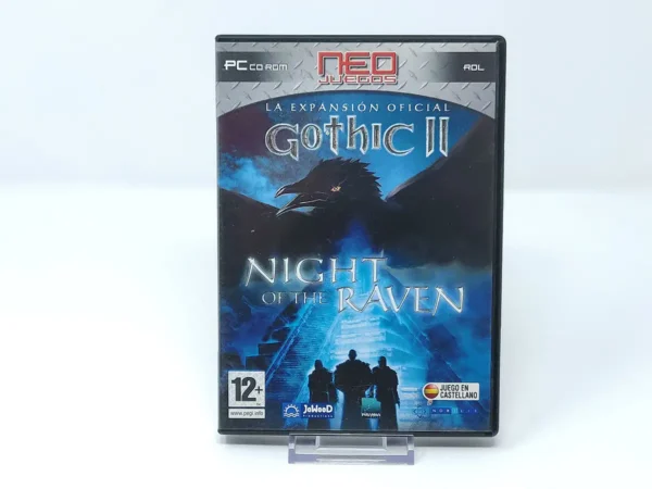 Portada de Gothic II: Night of the Raven (Expansión) (ESP) para PC, edición PAL España, de segunda mano
