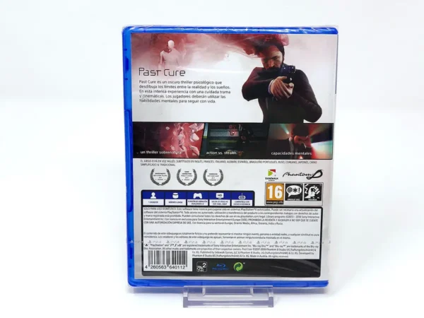 Parte trasera de Past Cure (ESP) (Precintado) para PlayStation 4, edición PAL España