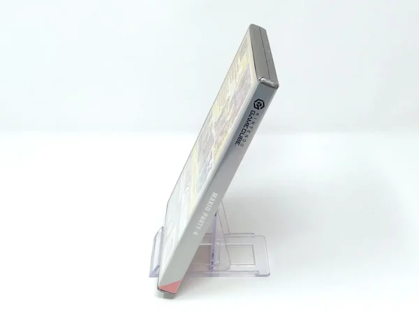 Lateral de la caja de Mario Party 4 (ESP) (Player's Choice) para Nintendo GameCube
