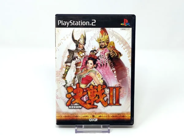 Portada de Kessen II (JAP) para PlayStation 2, edición NTSC Japón, de segunda mano