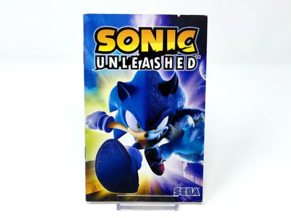 Sonic Unleashed (ESP) (Manual) para PlayStation 2, edición PAL España, de segunda mano