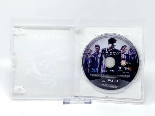Interior del juego Saints Row: The Third (Edición Genki) (ESP) (Rebajado) para PlayStation 3 con disco y manual