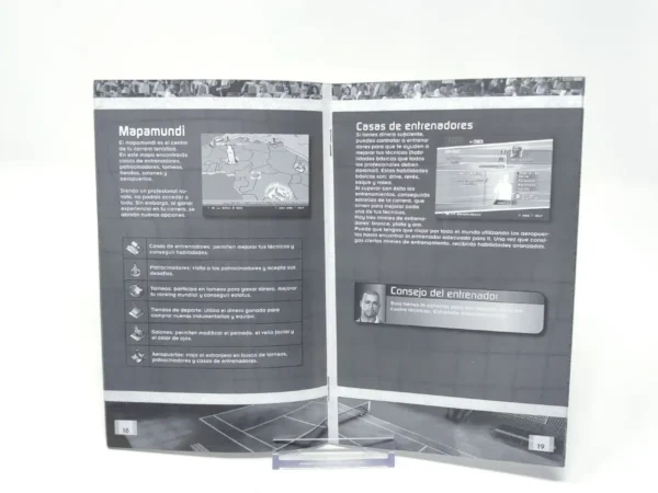Top Spin (ESP) (Manual) para PlayStation 2, edición PAL España, de segunda mano