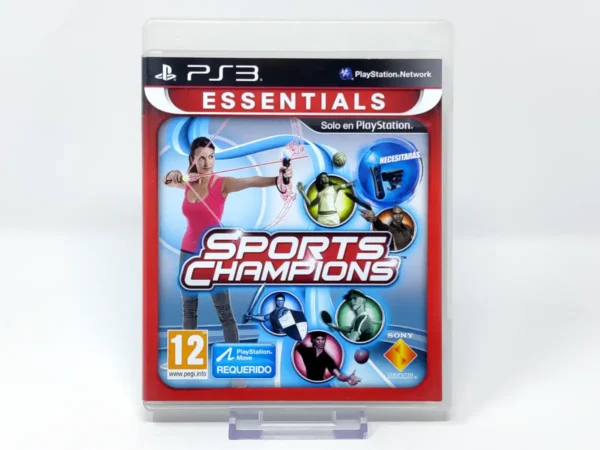 Portada de Sports Champions (ESP) (Essentials) para PlayStation 3, edición PAL España, de segunda mano