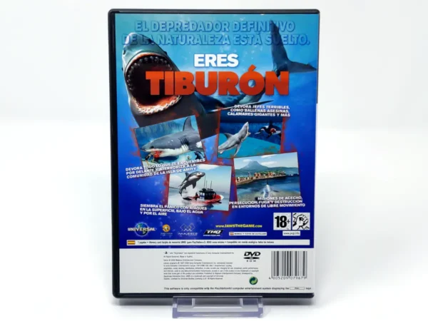 Parte trasera de Tiburón (ESP) (Rebajado) para PlayStation 2, edición PAL España