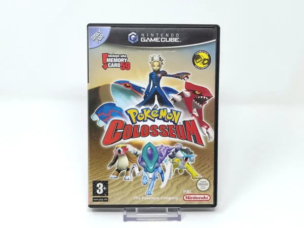 Portada de Pokémon Colosseum (ESP) para Nintendo GameCube, edición PAL España, de segunda mano