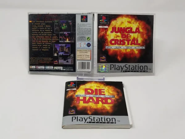 Jungla de Cristal (ESP) (Carátulas + Manual) (Platinum) para PlayStation 1, de segunda mano