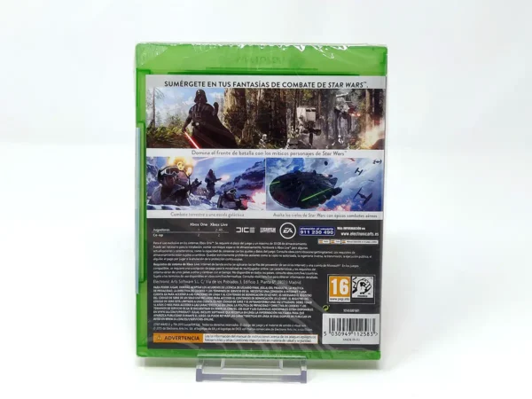 Parte trasera de Star Wars: Battlefront (ESP) (Precintado) para XBOX One, edición PAL España
