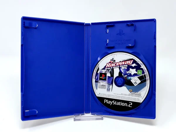 Interior del juego Raceway: Drag & Stock Racing (ESP) (Rebajado) para PlayStation 2 con disco y manual