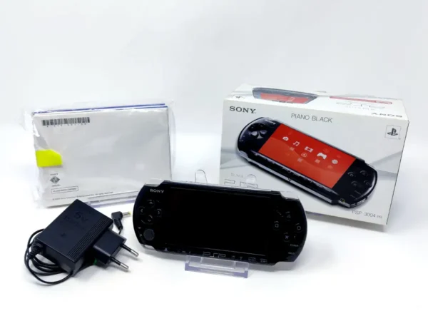 PSP Slim & Lite 3000 Negra (Consola) (Completa) para PSP, edición PAL, de segunda mano
