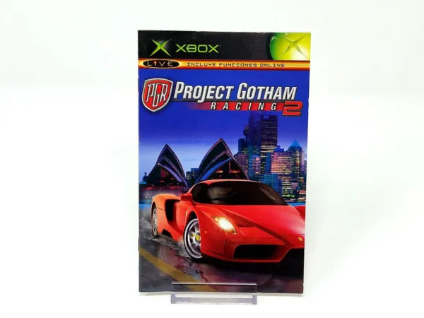 Project Gotham Racing 2 (ESP) (Manual) para XBOX, edición PAL España, de segunda mano