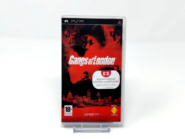 Portada de Gangs of London (ESP) para PSP, edición PAL España, de segunda mano