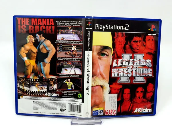 Legends of Wrestling II (ESP) (Carátula) (Rebajado) para PlayStation 2, edición PAL España, de segunda mano