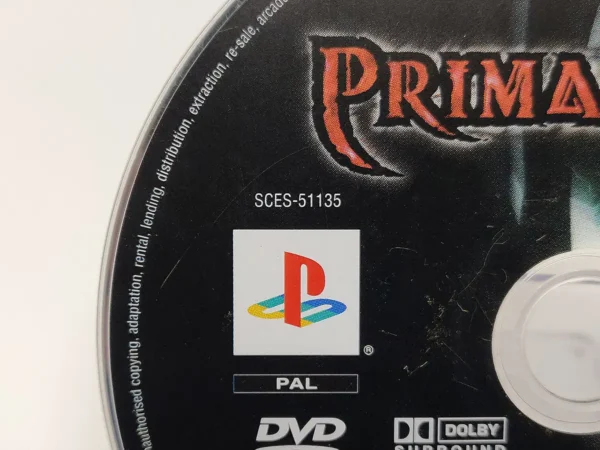 Primal (ESP) (Disco) para PlayStation 2, edición PAL España, de segunda mano