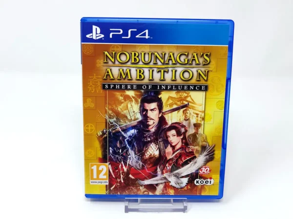 Portada de Nobunaga's Ambition: Sphere of Influence (ESP) para PlayStation 4, edición PAL España, de segunda mano