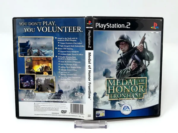 Medal of Honor: Frontline (UK) (Carátula) para PlayStation 2, edición PAL UK, de segunda mano