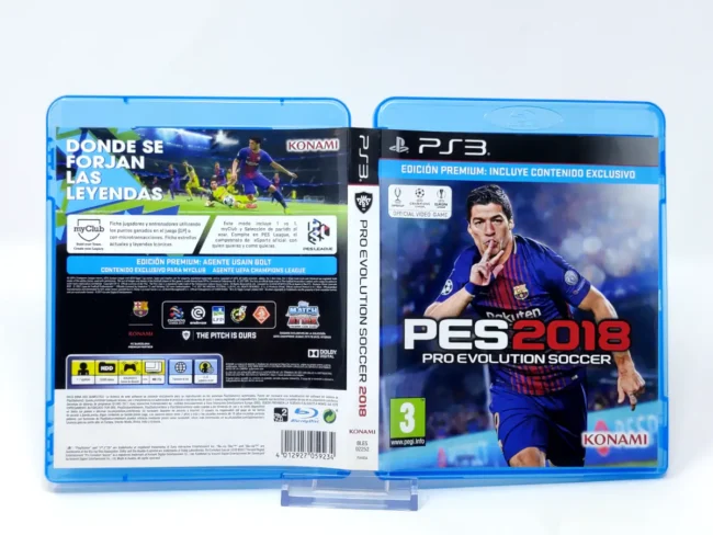 PES 2018: Pro Evolution Soccer (ESP) (Carátula)