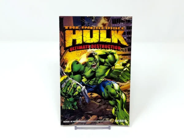 The Incredible Hulk: Ultimate Destruction (ESP) (Manual) para PlayStation 2, edición PAL España, de segunda mano