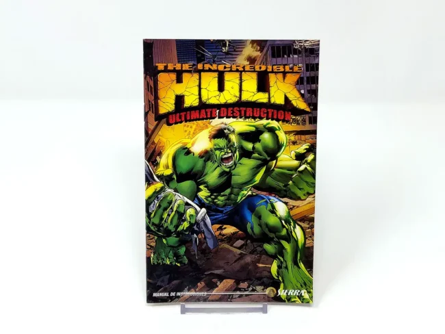 The Incredible Hulk: Ultimate Destruction (ESP) (Manual)