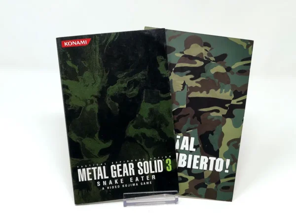 Metal Gear Solid 3: Snake Eater (ESP) (Manual) para PlayStation 2, edición PAL España, de segunda mano