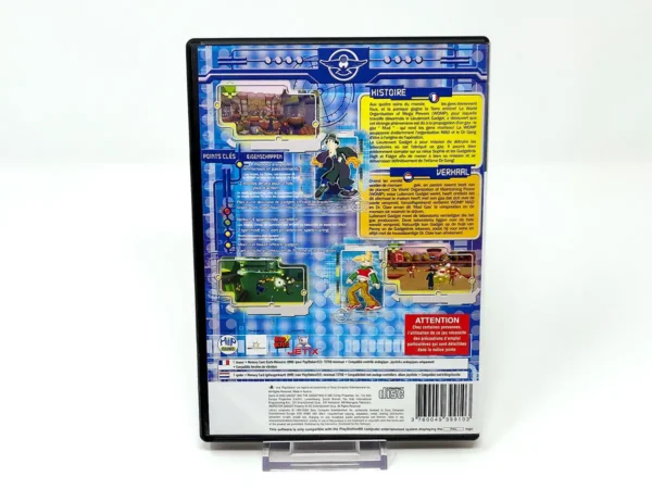 Parte trasera de Gadget & Gadgetinis (FRA) para PlayStation 2, edición PAL Francia