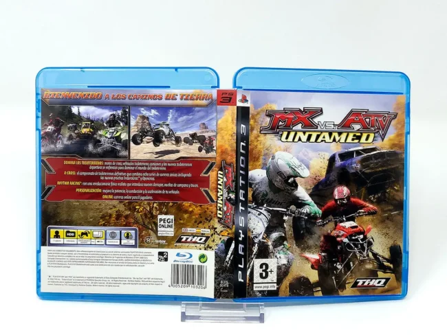 MX vs. ATV Untamed (ESP) (Carátula)