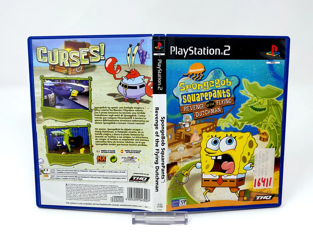 SpongeBob SquarePants: Revenge of the Flying Dutchman (ESP) (Carátula) (Rebajado) para PlayStation 2, edición PAL España, de segunda mano