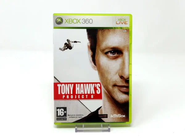 Portada de Tony Hawk's Project 8 (ESP) para XBOX 360, edición PAL España, de segunda mano