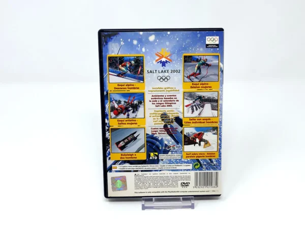 Parte trasera de Salt Lake 2002 (ESP) (Rebajado) para PlayStation 2, edición PAL España