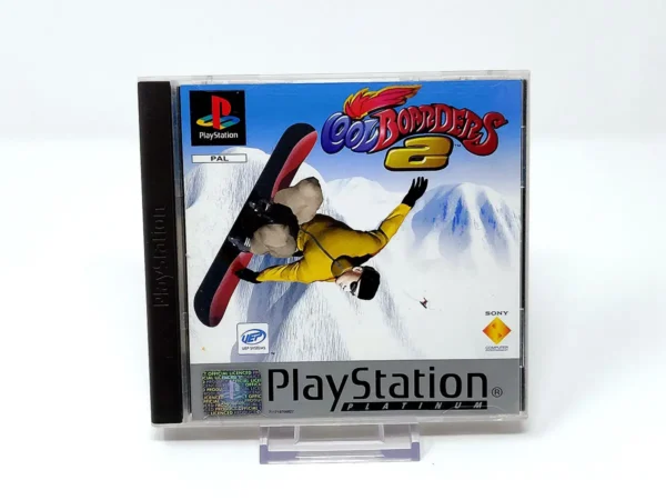 Portada de Cool Boarders 2 (ESP) (Platinum) para PlayStation 1, edición PAL España, de segunda mano